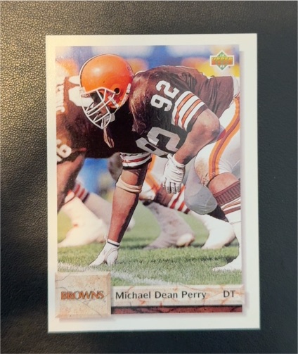 1992 Upper Deck #576 Michael Dean Perry — front