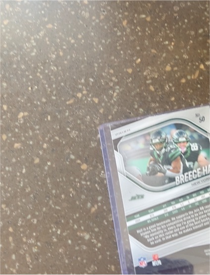 2025 Panini Prizm #50 Breece Hall — front