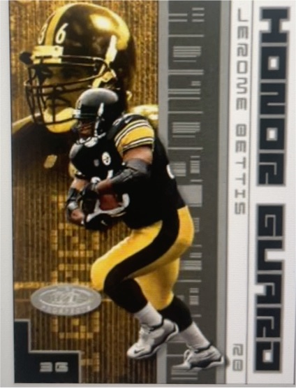 2001 Fleer Hot Prospects #36 Jerome Bettis — front