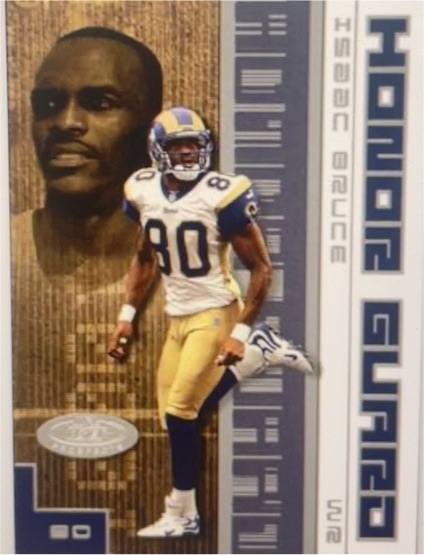 2001 Fleer Hot Prospects #64 Isaac Bruce — front