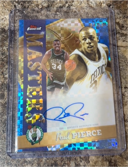 2024 Topps Finest Masters Autograph Paul Pierce — front