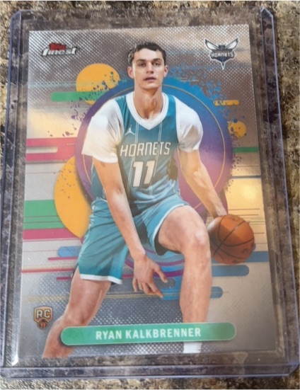 2025-26 Topps Finest #123 Ryan Kalkbrenner — front