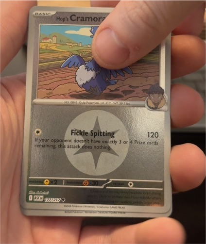 2022 Pokémon SV09: Journey Together #138 Hop's Cramorant — front