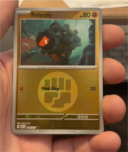 2022 Pokémon Ascended Heroes #118 Rolycoly — front