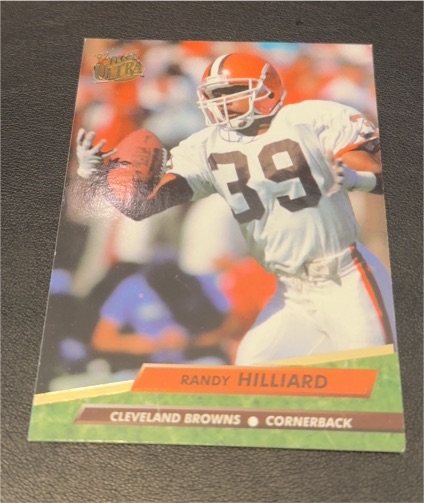 1992 Ultra #66 Randy Hilliard — front