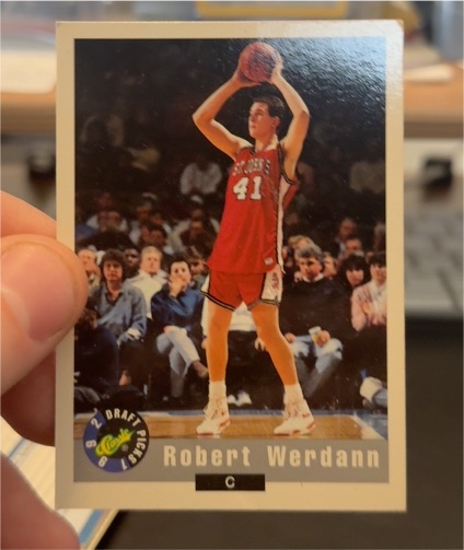 1992 Classic Draft Picks #59 Robert Werdann — front