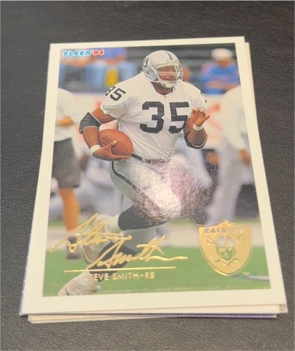 1994 Fleer #246 Steve Smith — front