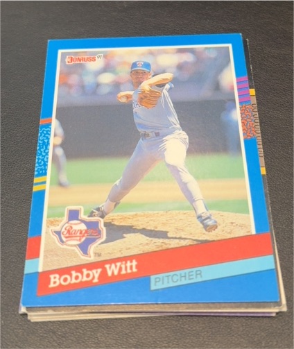 1991 Donruss #249 Bobby Witt — front