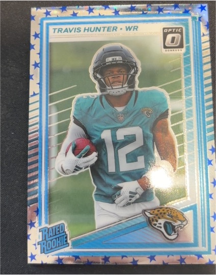 2025 Donruss Optic #201 Travis Hunter — front
