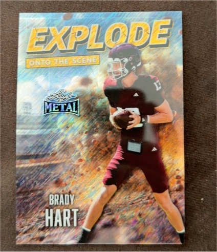 2026 Leaf Metal Explode Onto The Scene Brady Hart — front