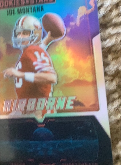 2025 Panini Rookies & Stars #12 Joe Montana Airborne Silver — front