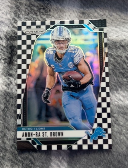 2024 Panini Prizm #95 Amon-Ra St. Brown — front