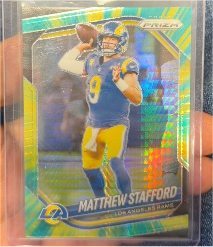 2025 Panini Prizm #21 Matthew Stafford — front