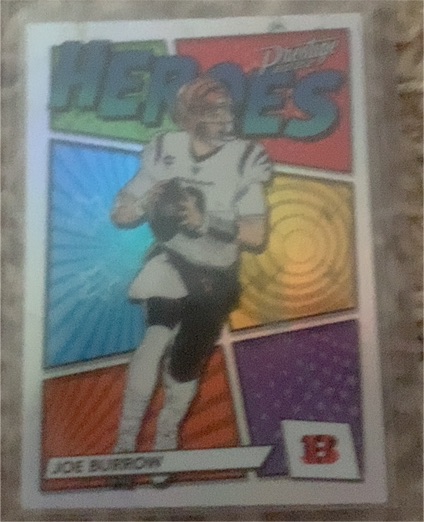 2022 Panini Prestige Heroes #H-2 Joe Burrow — front