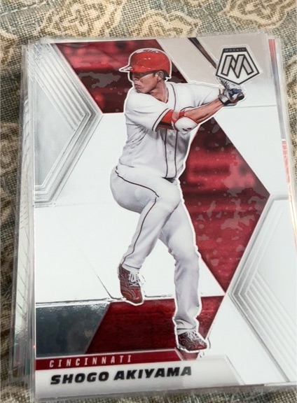 2021 Panini Mosaic #177 Shogo Akiyama — front