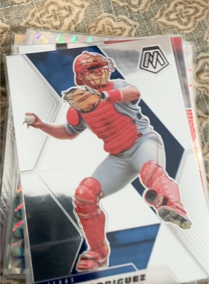 2021 Panini Mosaic #31 Ivan Rodriguez — front