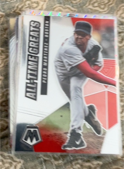 2021 Panini Mosaic All-Time Greats #ATG2 Pedro Martinez — front