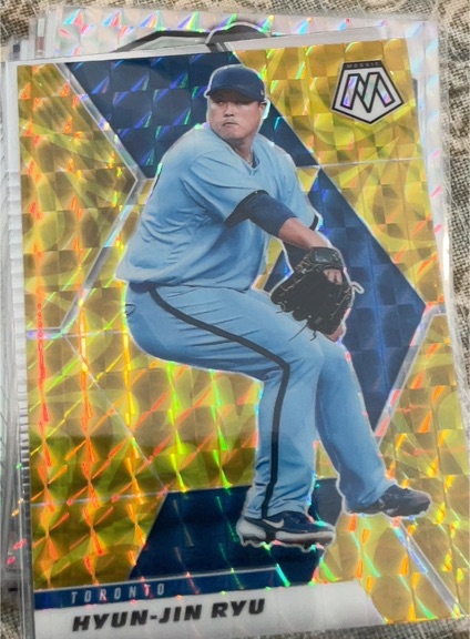 2021 Panini Mosaic #178 Hyun-Jin Ryu — front