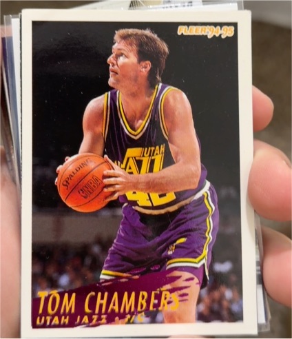 1994-95 Fleer #220 Tom Chambers — front