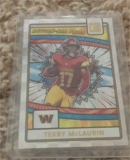 2025 Panini Donruss #AAP-TMC Terry McLaurin — front
