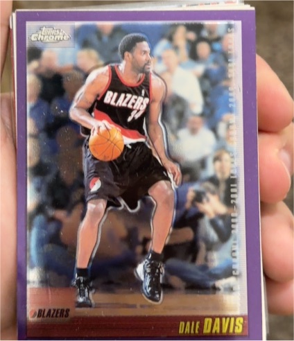 2000-01 Topps Chrome #141 Dale Davis — front