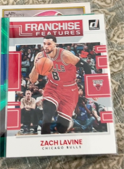 2022-23 Panini Donruss Franchise Features #6 Zach LaVine — front