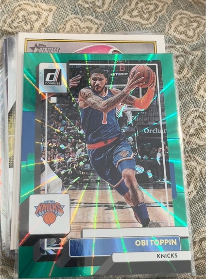 2022 Donruss #12 Obi Toppin — front