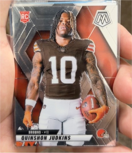 2025 Panini Mosaic #276 Quinshon Judkins RC Rookie Image Variation — front
