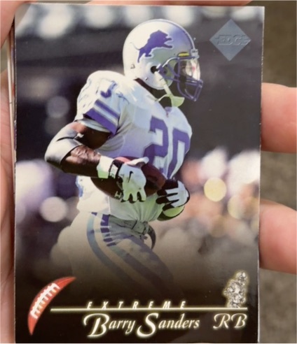 1997 Collector's Edge Extreme #56 Barry Sanders — front