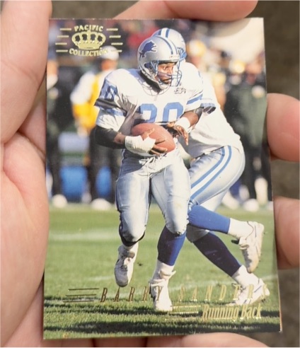 1994 Pacific Collection #85 Barry Sanders — front