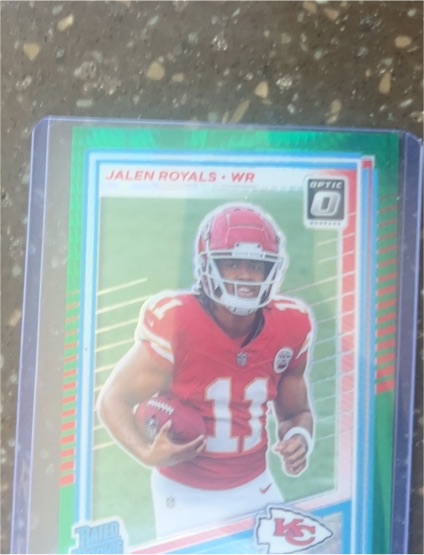 2025 Panini Donruss Optic #251 Jalen Royals — front