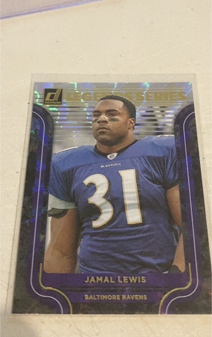 2022 Donruss The Legends Series #LS-6 Jamal Lewis — front