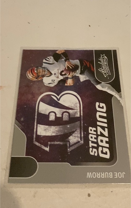 2022 Panini Absolute #SG-5 Joe Burrow Star Gazing — front