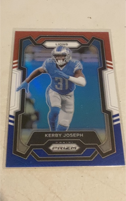 2023 Panini Prizm #101 Kerby Joseph — front