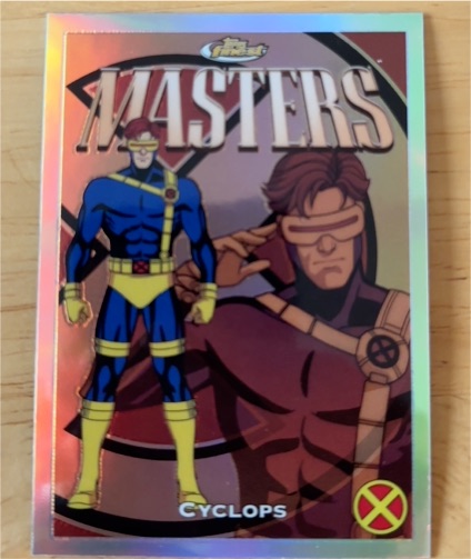 2025 Topps Finest X-Men '97 #41 Cyclops Masters — front