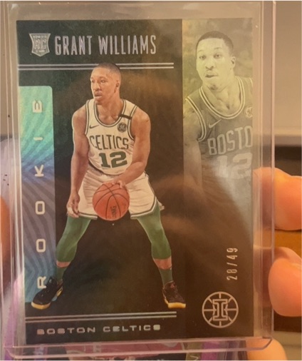 2019-20 Panini Illusions #159 Grant Williams — front
