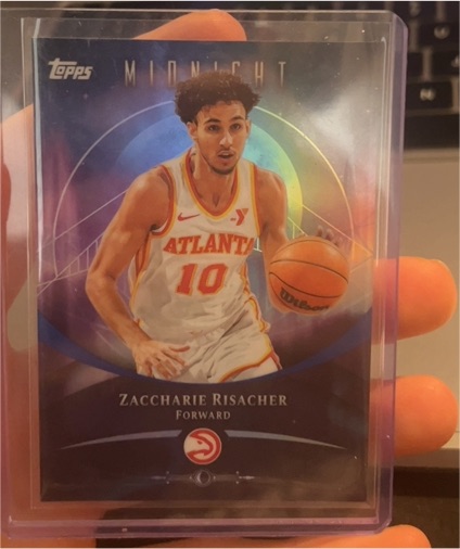 2025 Topps Midnight #22 Zaccharie Risacher — front