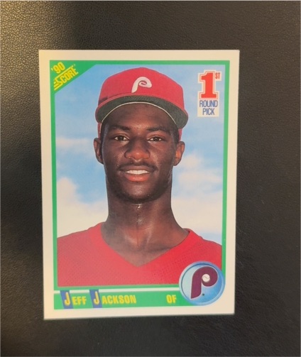 1990 Score #678 Jeff Jackson — front