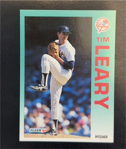 1992 Fleer #235 Tim Leary — front