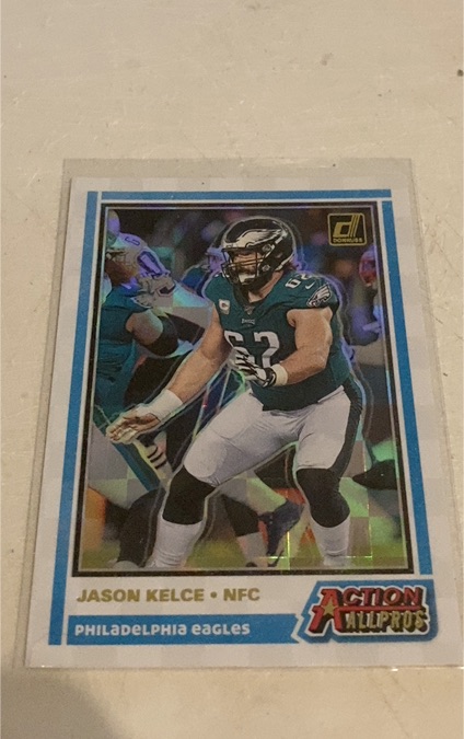 2020 Donruss Action All-Pros #AAP-JK Jason Kelce — front