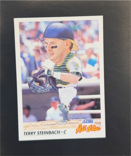 1992 Score #440 Terry Steinbach — front