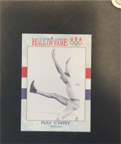 1991 Impel U.S. Olympicards Hall of Fame #13 Ray Ewry — front