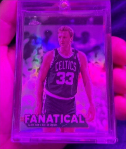 2025-26 Topps Chrome #FAN-17 Larry Bird — front
