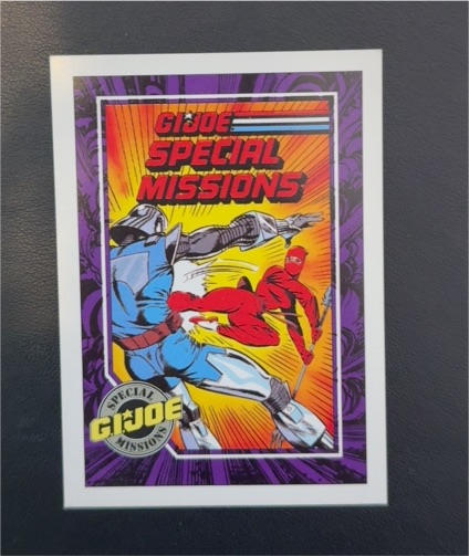 1991 Impel G.I. Joe Series 1 #106 Special Missions — front