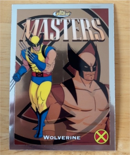 2025 Topps Finest X-Men '97 #40 Wolverine Masters — front