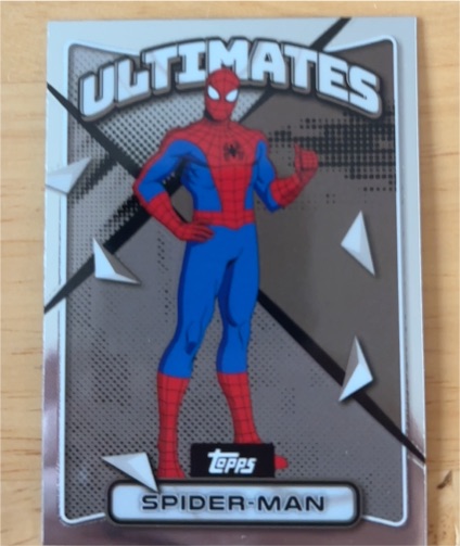 2025 Topps Finest X-Men '97 #52 Spider-Man Ultimates — front