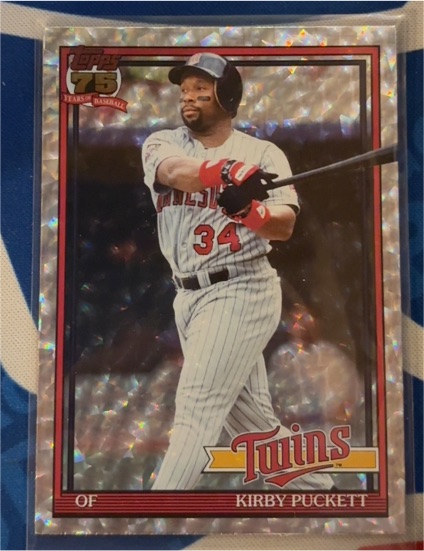 2026 Topps Series 1 #T91-94 Kirby Puckett — front