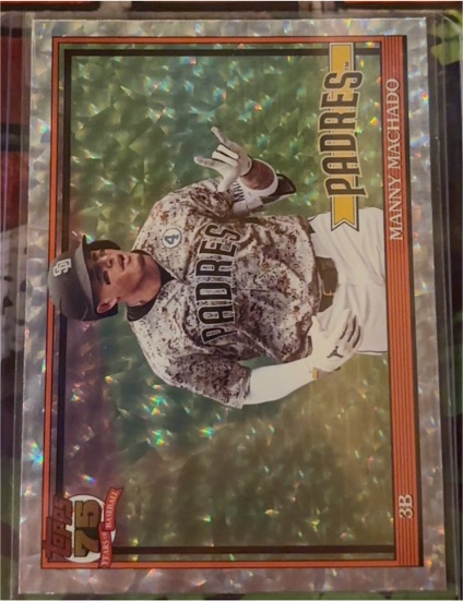 2026 Topps Series 1 1991 #T91-23 Manny Machado — front