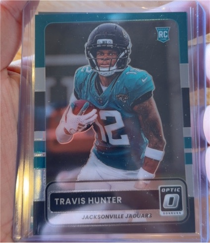 2025 Panini Donruss Optic #5 Travis Hunter — front