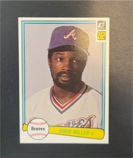 1982 Donruss #425 Eddie Miller — front